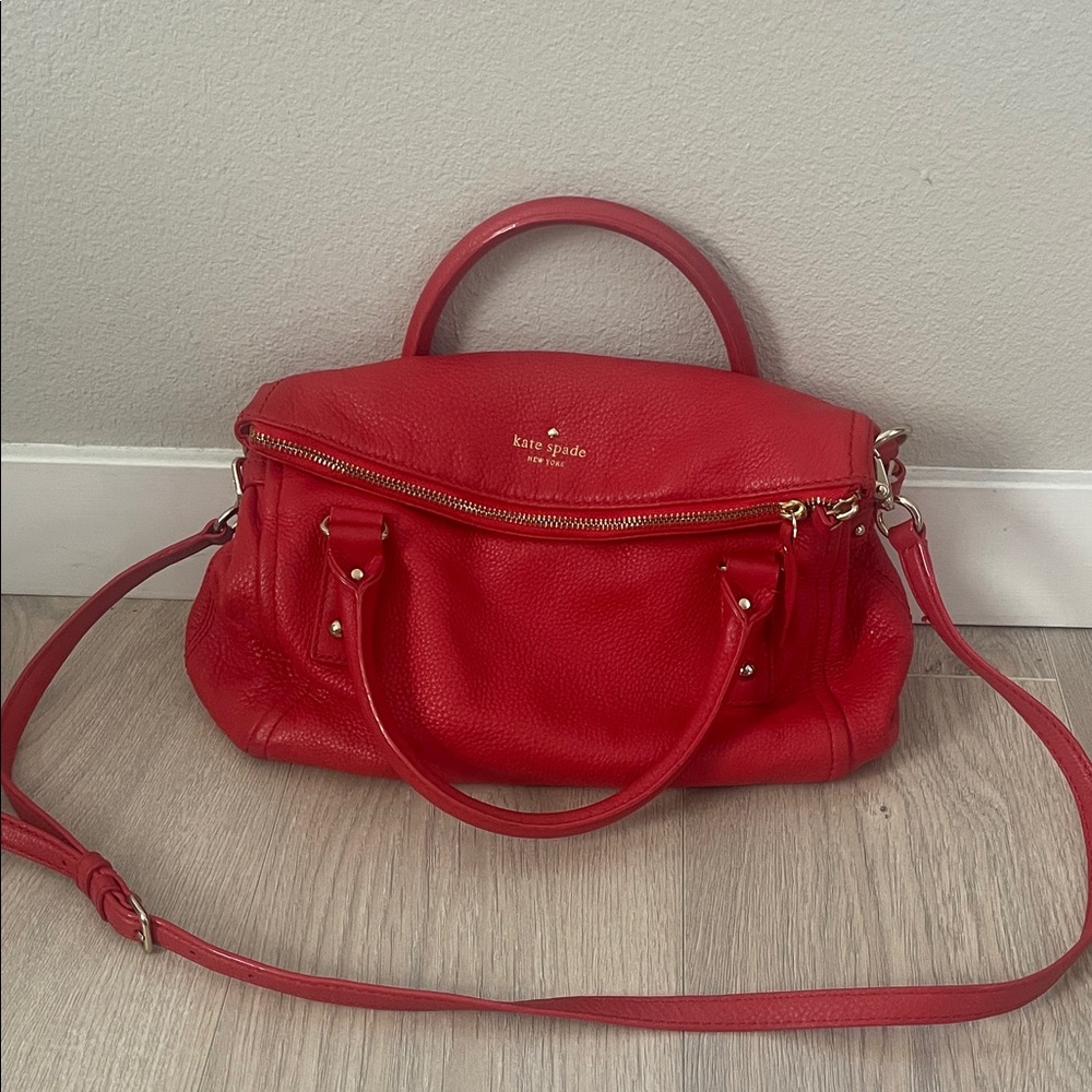 Kate Spade Cherry Red Cross Body Purse